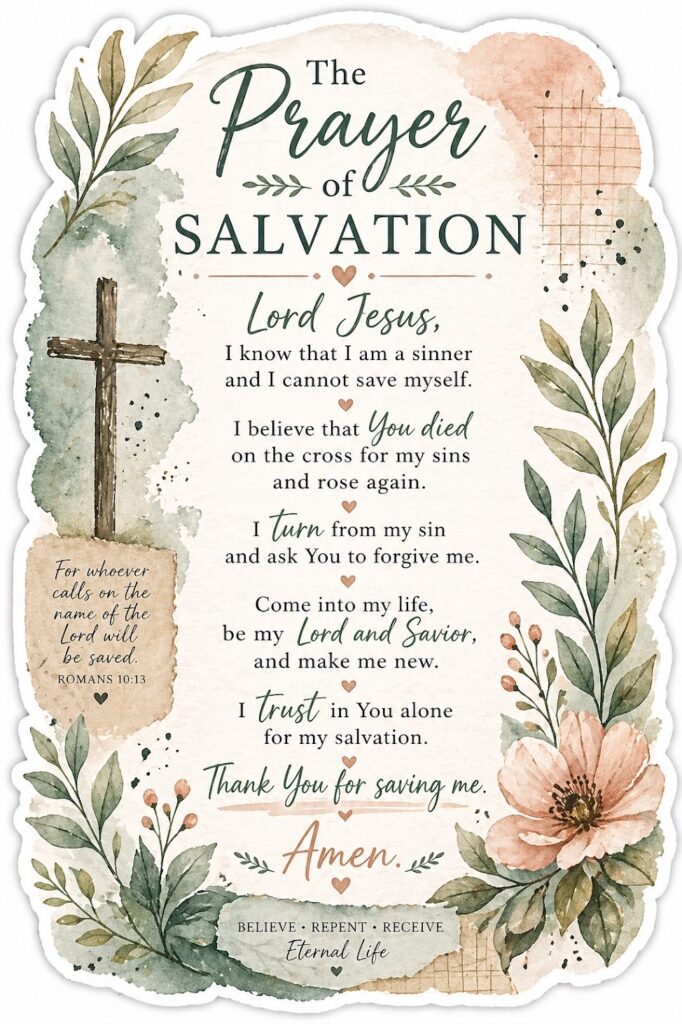 The Prayer of Salvation