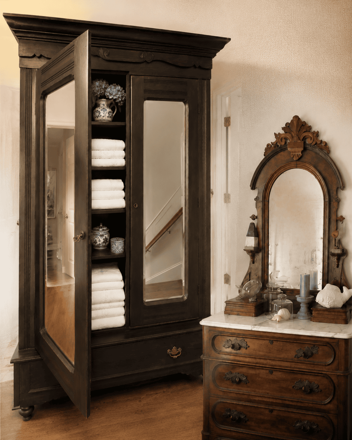 An Antique Wardrobe and the Story My Dad Left Behind